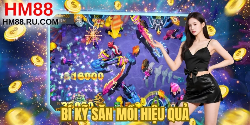 Bí kỹ săn mồi hiệu quả
